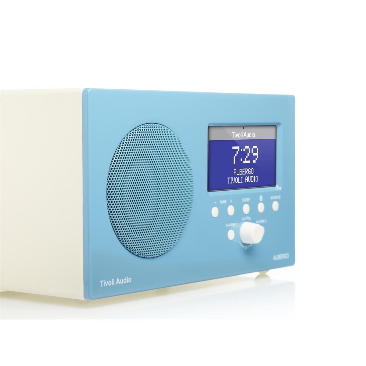 Amazon.com: Tivoli Audio Albergo Bluetooth Clock Radio (Gloss Blue